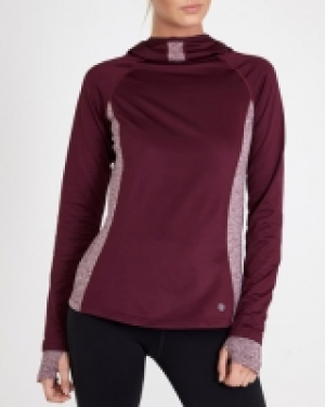 Contrast Panel Hoodie