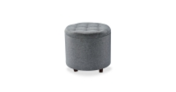 Home Creation Storage Ottoman Grey