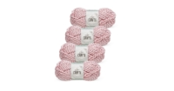 So Crafty Twisted Pink Yarn 4-Pack