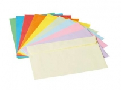 UNITED OFFICE C6 Assorted Colour Envelopes