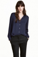 HM   Long-sleeved blouse