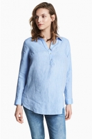 HM   MAMA Linen blouse