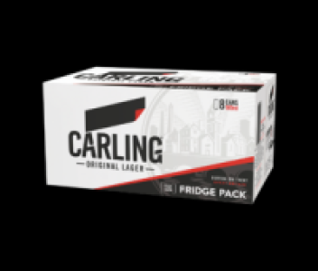 Carling Fridge Pack 8 x 500ml 9.00 €