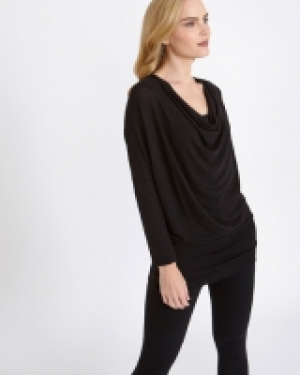 Gallery Cowl Insert Knit Top