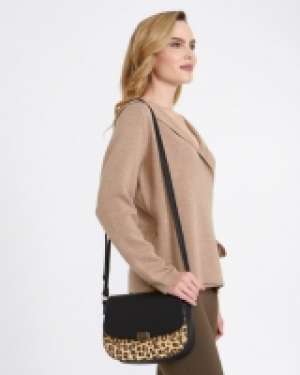 Gallery Leopard Saddle Bag