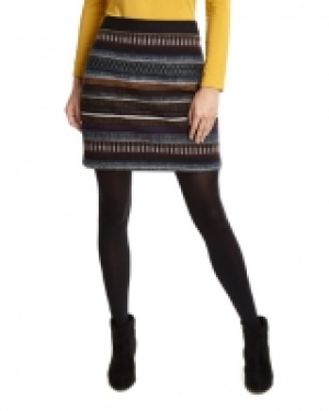 Multi Jacquard Skirt