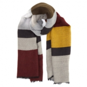 Stripe Colour Block Scarf