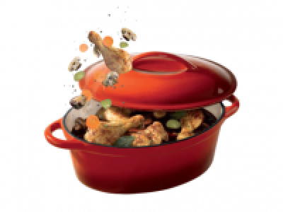 ERNESTO 2.2L/2.8L/4L Cast Iron Roasting Dish