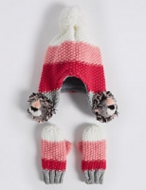 Kids Trapper Hat & Mittens Set 19.00 €