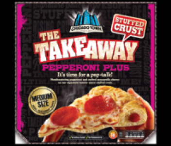 Chicago Town The Takeaway Pepperoni Plus 480g 3.50&nbsp;&euro;