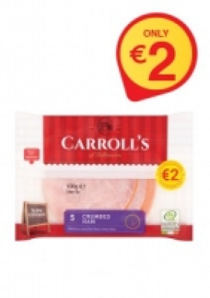 CARROLLS Ham Slices Range 5 Pack 100g ONLY 2
