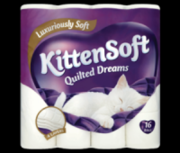 KittenSoft Quilted Dreams 16 Rolls