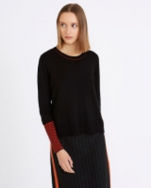 Carolyn Donnelly The Edit Contrast Sweater