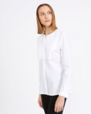 Carolyn Donnelly The Edit Collarless Shirt