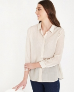 Paul Costelloe Living Studio Mono Silk Shirt