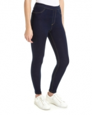 High Rise Denim Leggings