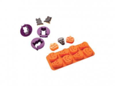 Assorted Halloween Baking Moulds