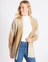 Marks and Spencer  Textured Ombre Longline Cardigan
