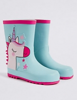 Marks and Spencer  Kids Unicorn Welly Boots