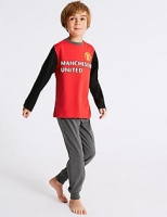 Marks and Spencer  Manchester United Long Sleeve Pyjamas (3-16 Years)