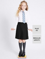 Marks and Spencer  PLUS Girls Skirt with Permanent Pleats
