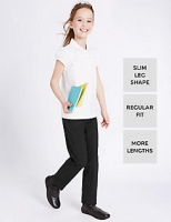 Marks and Spencer  Girls Slim Leg Crease Resistant Trousers
