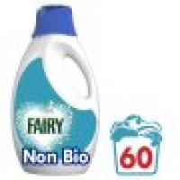 Tesco  Fairy Non Bio. Washing Liquid 3L 60 W