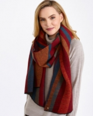 Gallery Stripe Pleat Scarf