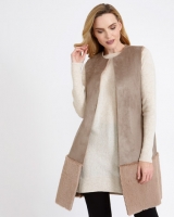 Dunnes Stores  Gallery Faux Shearling Gilet