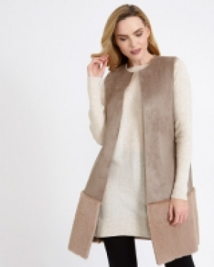 Gallery Faux Shearling Gilet
