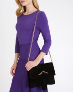 Gallery Suede Chain Bag