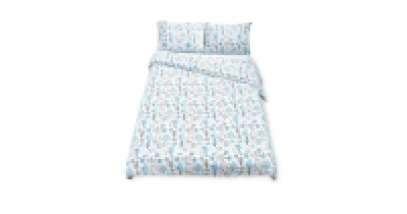 Aldi  Woodland Print Cotton King Duvet Set