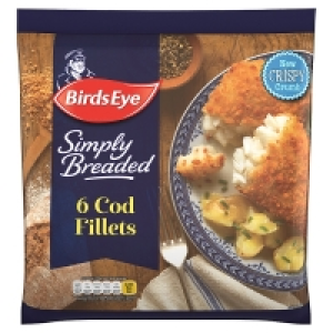 Birds Eye 6 Cod Fillets In Crumb 4.50&nbsp;&euro;