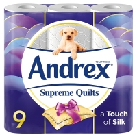SuperValu  Andrex Quilts Toilet Tissue 9 Roll