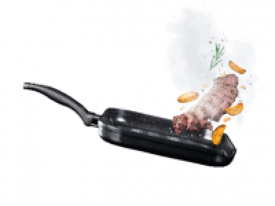 ERNESTO 28cm Ceramic Griddle Pan