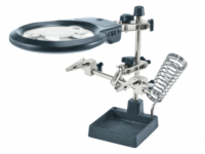POWERFIX Precision Tool Holder with LED Magnifying Glass 5.99 €