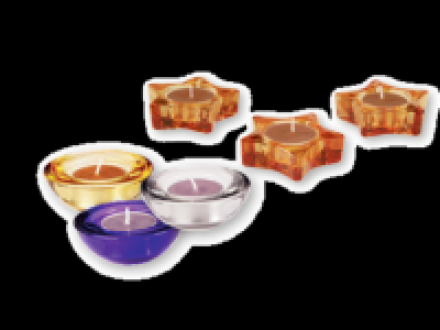 MELINERA Glass Tealight Holders 1.49 €