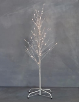 Marks and Spencer  4Ft White Light-up Tree with Acrylic Gems