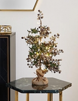 Marks and Spencer  1.5 Ft Gold Lit Tree