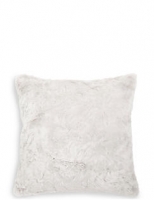Marks and Spencer  Textured Faux Fur Cushion
