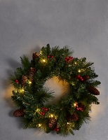 Marks and Spencer  Winterberry Light-up Wreath