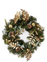 Marks and Spencer  Gold Bauble Wreath
