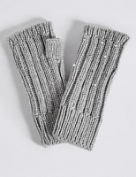 Marks and Spencer  Diamanté Cable Knit Gloves