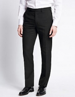 Marks and Spencer  Black Slim Fit Dinner Trousers
