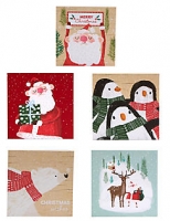 Marks and Spencer  Winter Characters Christmas Charity Cards Pack of 30