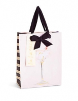 Marks and Spencer  Watercolour Cocktail Medium Gift Bag