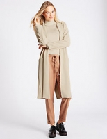 Marks and Spencer  Open Front Crepe Coat