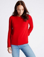 Marks and Spencer  Lambswool Rich Round Neck Jumper