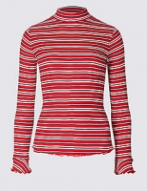 PETITE Pure Cotton Striped T-Shirt 17.00 €