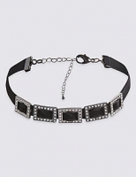 Marks and Spencer  Rectangle Stone Choker Necklace
